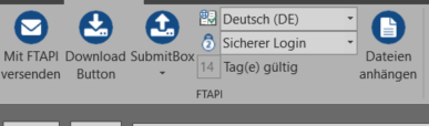 FTAPI Plugin Ribbon